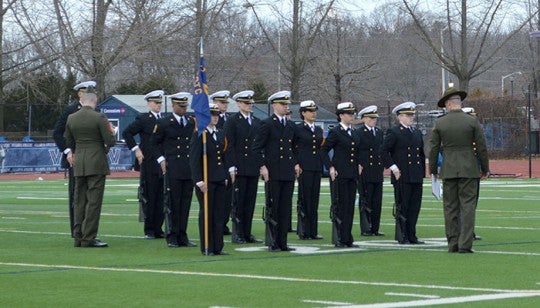 Navy ROTC Midshipmen Participate in Drill and Military Excellence ...